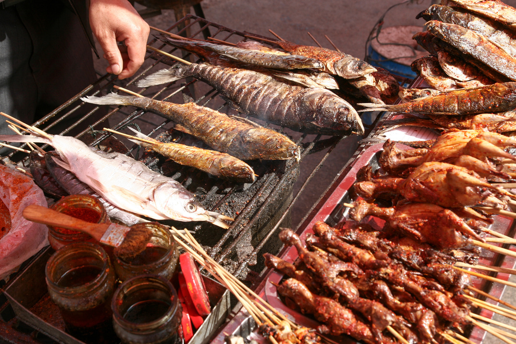 grilled fish